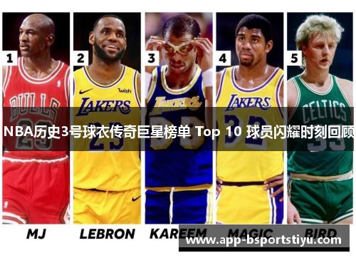 NBA历史3号球衣传奇巨星榜单 Top 10 球员闪耀时刻回顾